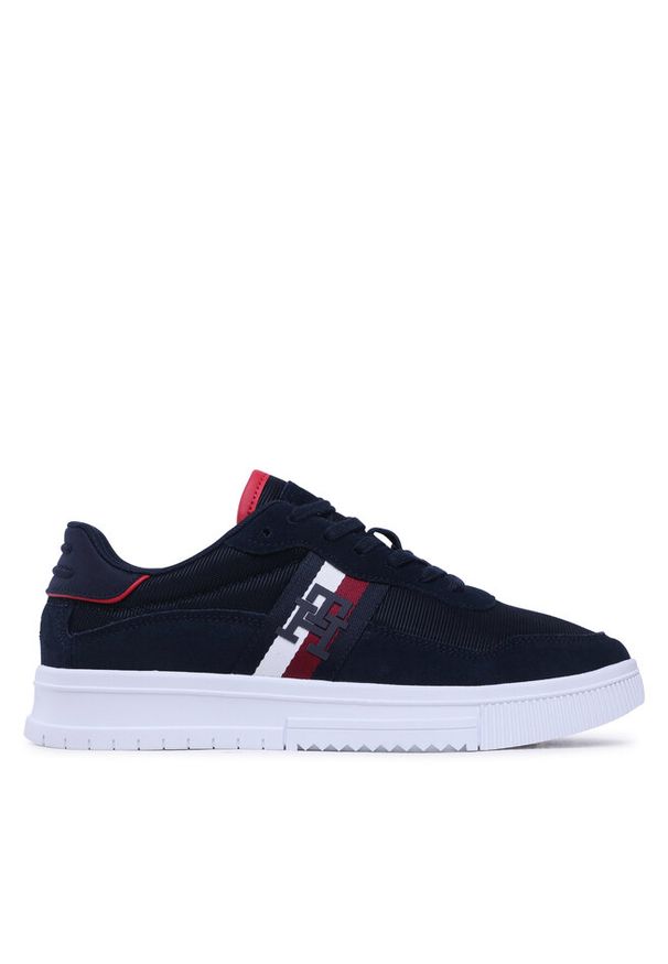 TOMMY HILFIGER - Sneakersy Tommy Hilfiger. Kolor: niebieski