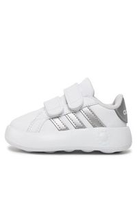 Adidas - adidas Sneakersy Grand Court 2.0 Cf I ID5274 Biały. Kolor: biały. Materiał: skóra #4