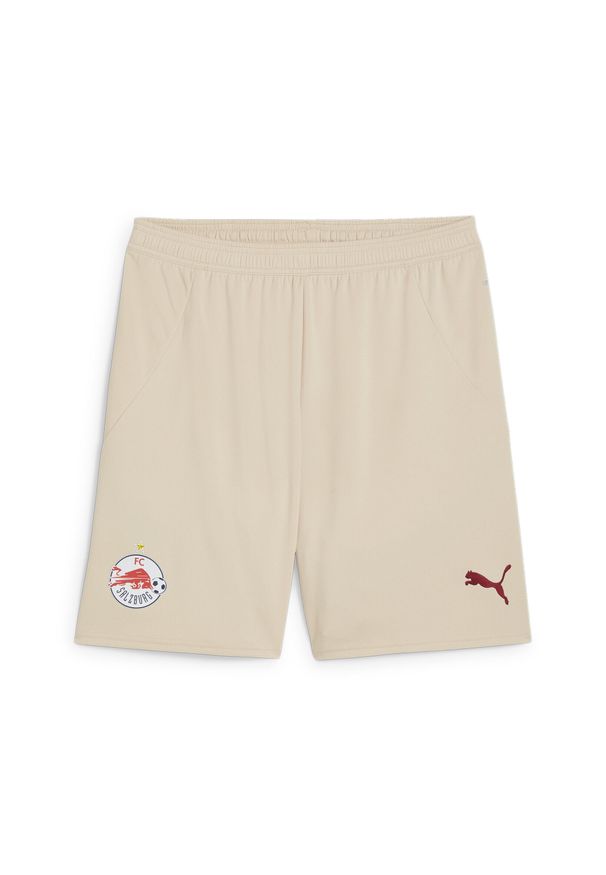 Puma - Męskie szorty FC Red Bull Salzburg 24/25 PUMA Granola Team Regal Red Beige. Kolor: czerwony, wielokolorowy, beżowy. Sport: piłka nożna