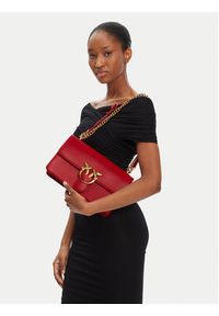 Pinko - PINKO Torebka Love One Classic Dc PE 25 PCPL 100941 A0F1 Czerwony. Kolor: czerwony. Materiał: skórzane #6