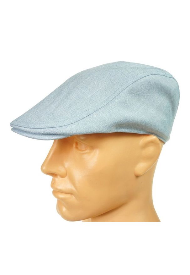 Pako Jeans - Jasnoniebieski, Męski Kaszkiet, Letni, Przewiewny, Niebieski. Kolor: niebieski. Materiał: bawełna, poliester. Sezon: lato