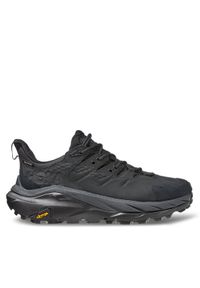 HOKA - Hoka Trekkingi Kaha 2 Low GTX GORE-TEX 1123190 Czarny. Kolor: czarny. Materiał: skóra, nubuk. Technologia: Gore-Tex. Sport: turystyka piesza