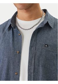 Quiksilver Koszula Yosemite Chambrayls EQYWT04660 Granatowy Regular Fit. Kolor: niebieski. Materiał: bawełna #6