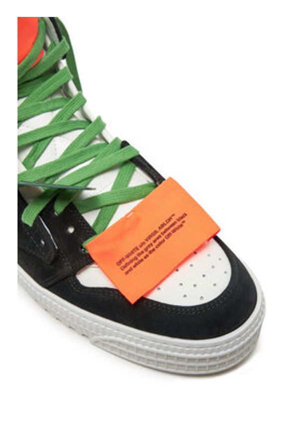 OFF-WHITE - Off-White Sneakersy OMIA065S22LEA0040155 Kolorowy. Materiał: zamsz, skóra. Wzór: kolorowy