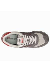 Buty unisex New Balance U574QGY – szare. Kolor: szary. Materiał: zamsz, guma, materiał, syntetyk. Szerokość cholewki: normalna. Model: New Balance 574 #5