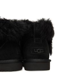 Ugg Śniegowce W Classic Ultra Mini Chalet 1173832 Czarny. Kolor: czarny. Materiał: skóra, zamsz #4