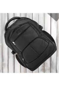 Portfel skórzany PAOLO PERUZZI T-104-BL czarny. Kolor: czarny. Materiał: materiał #1