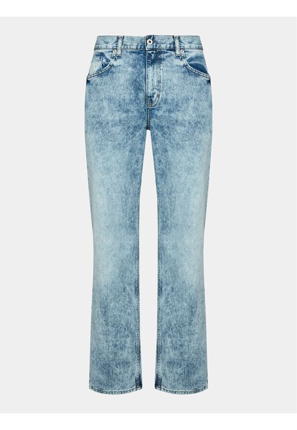Karl Lagerfeld Jeans Jeansy 235D1106 Niebieski Straight Fit. Kolor: niebieski