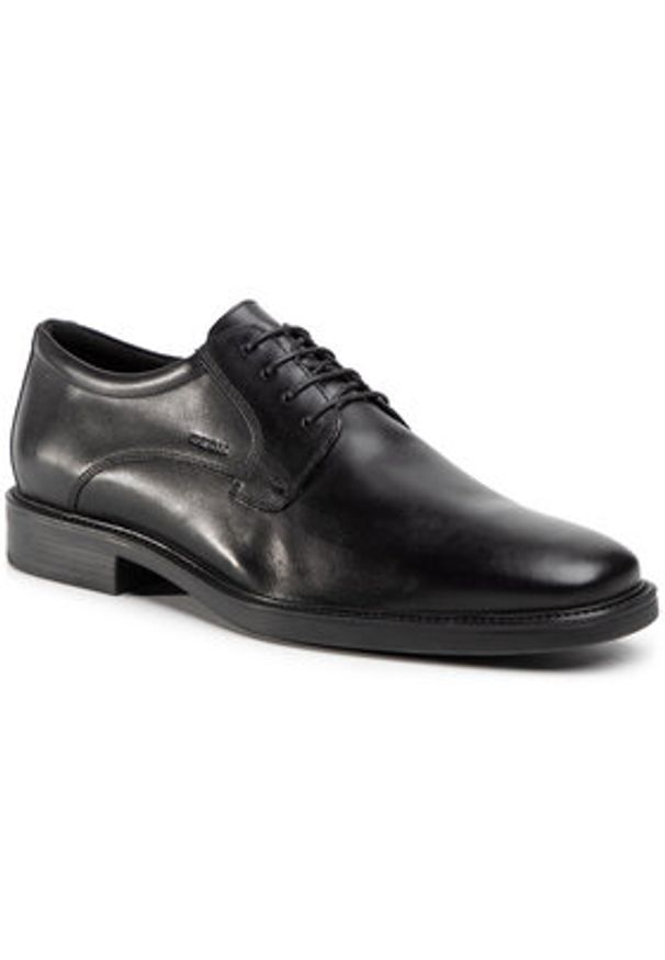 Geox Półbuty U Brandolf B U024VB 00043 C9999 Czarny. Kolor: czarny. Materiał: skóra