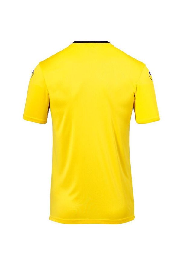 UHLSPORT - Koszulka Uhlsport Offense 23 Poly. Kolor: niebieski, wielokolorowy, żółty. Sport: fitness, piłka nożna