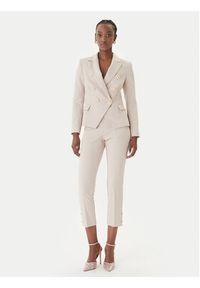 Rinascimento Spodnie materiałowe CFC0128641003 Beżowy Slim Fit. Kolor: beżowy. Materiał: materiał #3