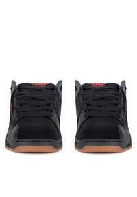 DC Shoes Sneakersy STAG DC01813061 Czarny. Kolor: czarny. Materiał: nubuk, skóra #5
