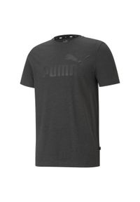 Koszulka treningowa męska Puma Essentials. Kolor: wielokolorowy, czarny, szary. Długość rękawa: krótki rękaw. Długość: krótkie