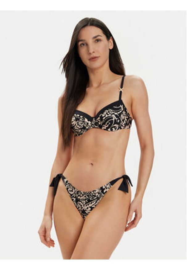 SELMARK - Selmark Dół od bikini BJ707 Czarny. Kolor: czarny. Materiał: syntetyk