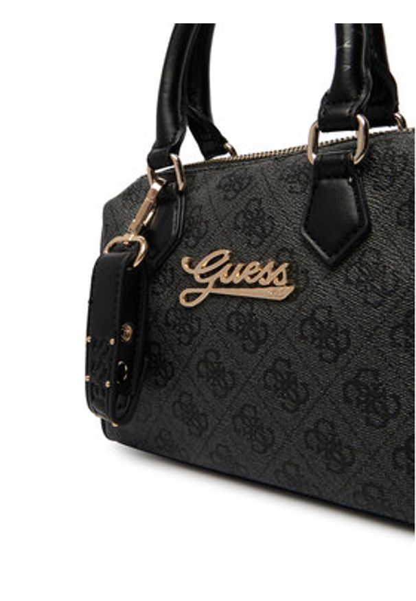 Guess Torebka J6GZ02 WFMF0 Czarny. Kolor: czarny. Materiał: skórzane