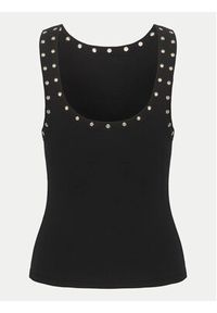 GESTUZ - Gestuz Top Drew 10908922 Czarny Slim Fit. Kolor: czarny. Materiał: bawełna #6