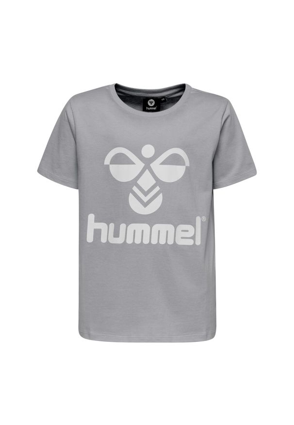 Koszulka dziecięca Hummel hmltres. Kolor: szary. Sport: piłka nożna