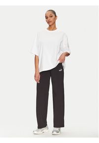 Puma Legginsy Ess Small No. 1 Logo 682428 Czarny Straight Fit. Kolor: czarny. Materiał: bawełna #3