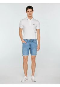 Big-Star - Szorty męskie jeansowe niebieskie Aden 268. Okazja: na co dzień. Kolor: niebieski. Materiał: jeans. Styl: casual, sportowy #3