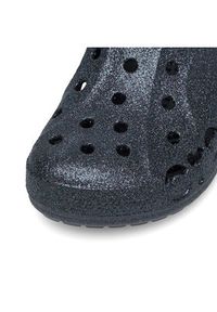 Crocs Klapki BAYA GLITTER CLOG 205925-001 Czarny. Kolor: czarny. Materiał: syntetyk