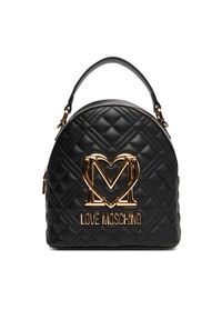 Love Moschino - Plecak LOVE MOSCHINO. Kolor: czarny