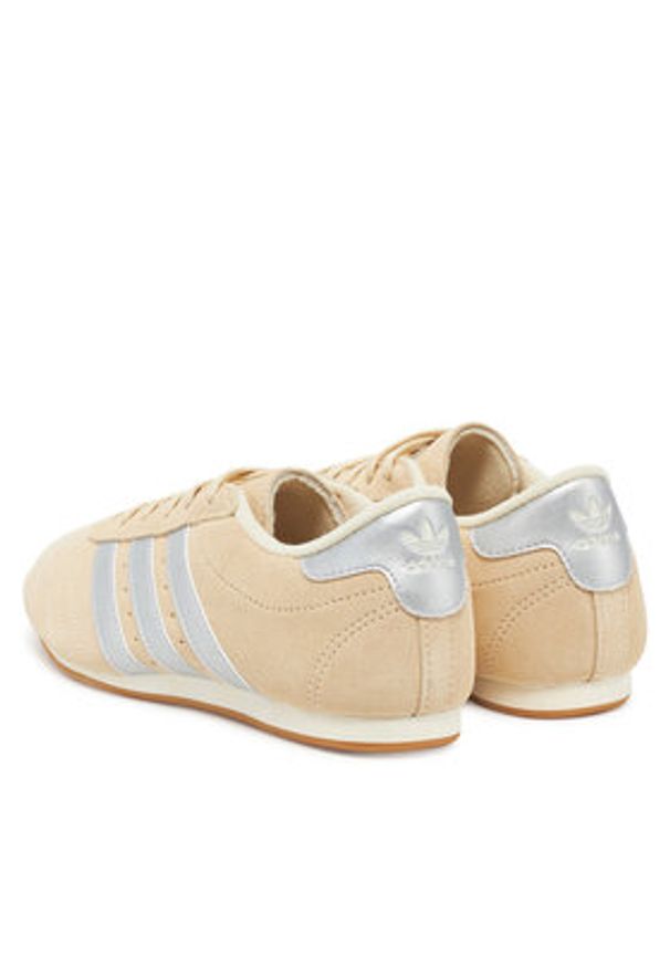 Adidas - adidas Sneakersy Taekwondo JQ0558 Beżowy. Kolor: beżowy. Materiał: skóra, zamsz
