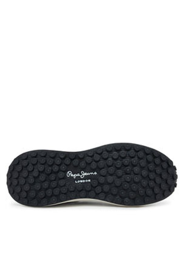 Pepe Jeans Sneakersy Winslow One PLS600012 Czarny. Kolor: czarny. Materiał: zamsz, skóra