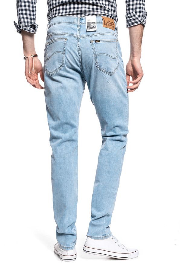 Lee - LEE RIDER MĘSKIE SPODNIE JEANSOWE BLEACHED CODY L701NLUH 112117640