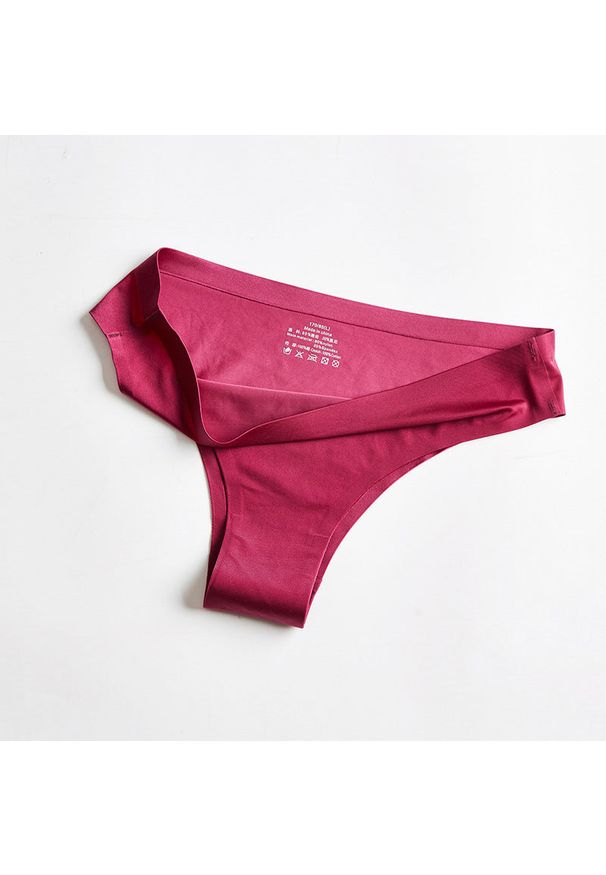 Intica - Figi bezszwowe z delikatnego materiału niewidoczne pod ubraniem Umbra. Kolor: czerwony. Materiał: materiał