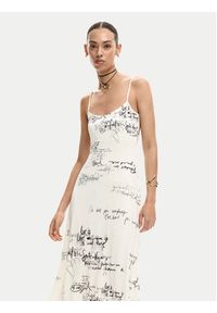 Desigual Komplet sweter i sukienka Morisot 26SWVK33 Écru Regular Fit. Materiał: syntetyk #4