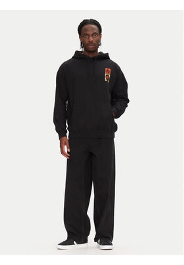 Volcom Jeansy Chillow A1912502 Czarny Loose Fit. Kolor: czarny