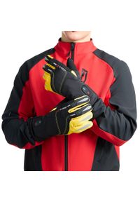 G-HEAT - Ogrzewane Rękawice Rowerowe dla Dorosłych - FLEX+. Kolor: żółty, czarny, wielokolorowy. Sezon: zima. Sport: narciarstwo #1