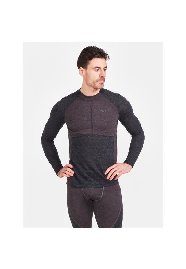 Ustaw Craft Core Wool Mix. Kolor: wielokolorowy, szary, czarny. Materiał: wełna, dresówka, poliester. Sport: fitness