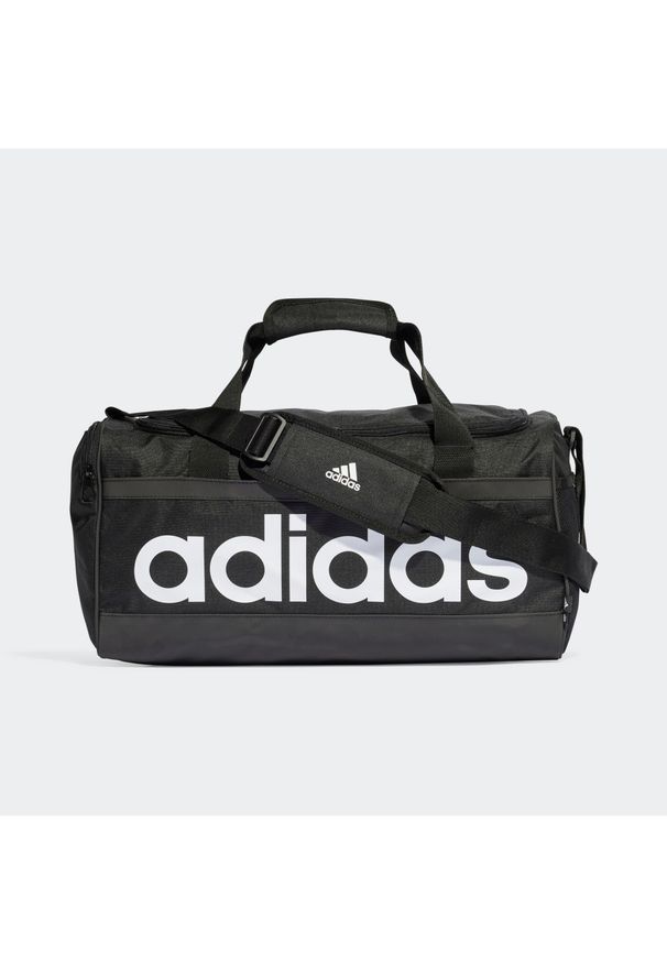 Torba Adidas Essentials Duffel sportowa. Kolor: czarny, biały, wielokolorowy