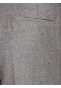 BOSS Chinosy C-Perino 50551829 Szary Tapered Fit. Kolor: szary. Materiał: wełna