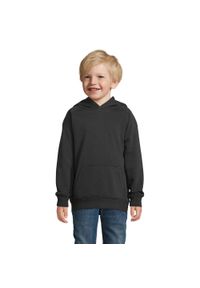 SOL'S - Bluza Dziecięca Stellar Hoodie. Kolor: czarny