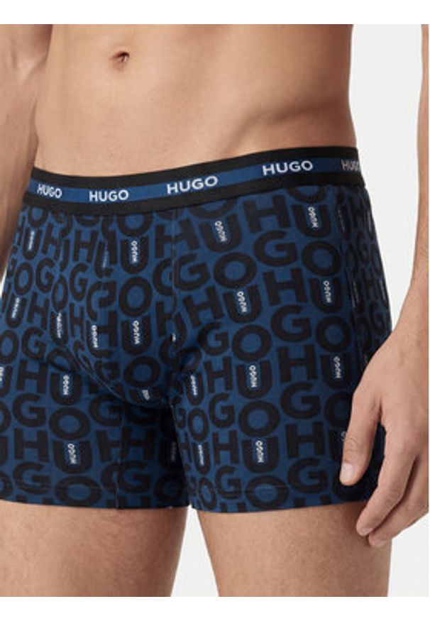 Hugo - HUGO Komplet bokserek 50545674 Kolorowy. Materiał: bawełna. Wzór: kolorowy