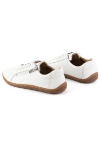 Olivier Buty minimalistyczne barefoot skórzane damskie 1242 białe. Kolor: biały. Materiał: skóra. Szerokość cholewki: normalna. Styl: elegancki #10