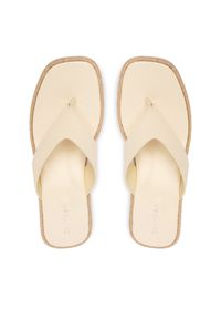 Japonki Calvin Klein. Kolor: beżowy #1