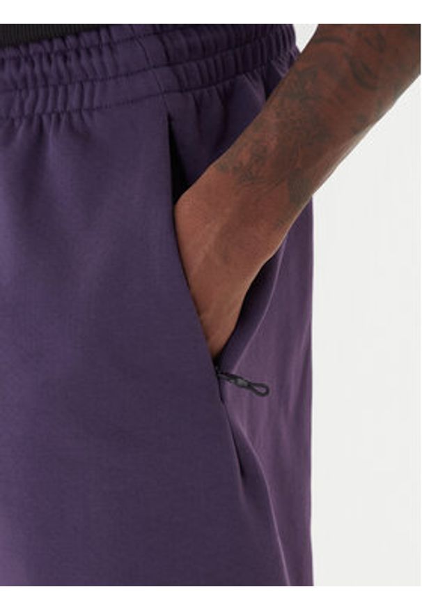 Adidas - adidas Szorty sportowe Z.N.E. JW4747 Fioletowy Regular Fit. Kolor: fioletowy. Materiał: bawełna. Styl: sportowy