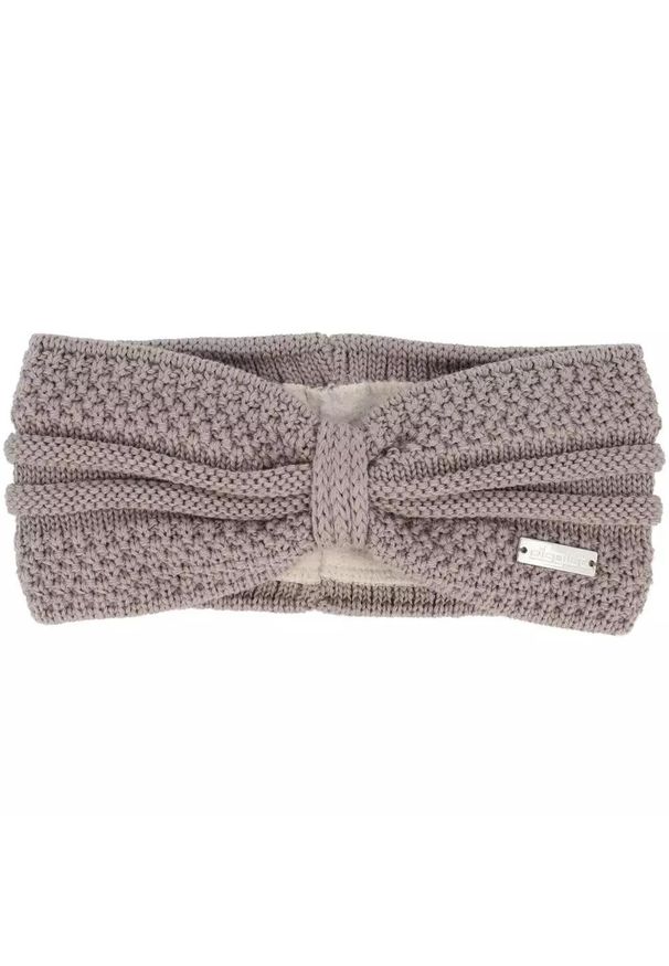 EISGLUT - Opaska na głowę damska Eisglut Esmeralda szara. Kolor: szary. Materiał: wełna. Sezon: zima. Styl: casual, sportowy