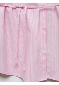 mango - Mango Koszula Seoul 67015740 Różowy Relaxed Fit. Kolor: różowy. Materiał: bawełna #4