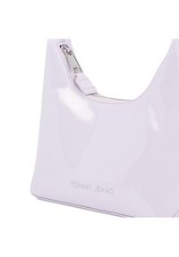 Tommy Jeans Torebka Tjw Ess Must Shoulder Bag Patent AW0AW16136 Fioletowy. Kolor: fioletowy. Materiał: skórzane