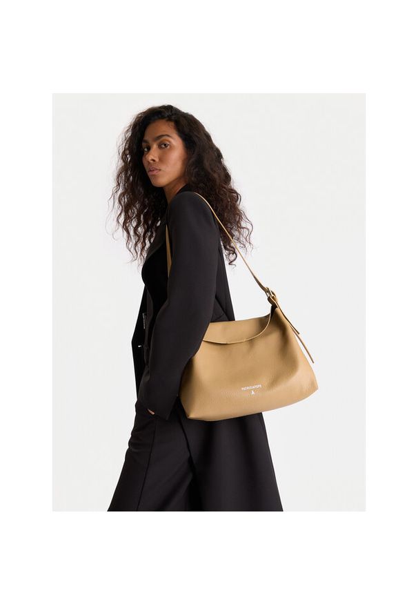 Torebka Patrizia Pepe. Kolor: beżowy