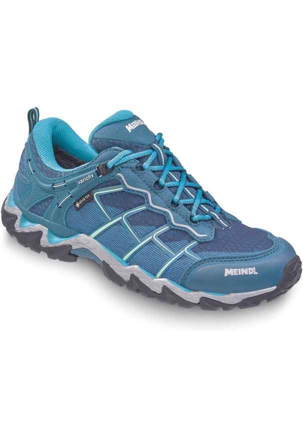 MEINDL - Buty sportowe damskie Meindl Houston Lady Gore-Tex. Kolor: niebieski. Styl: sportowy