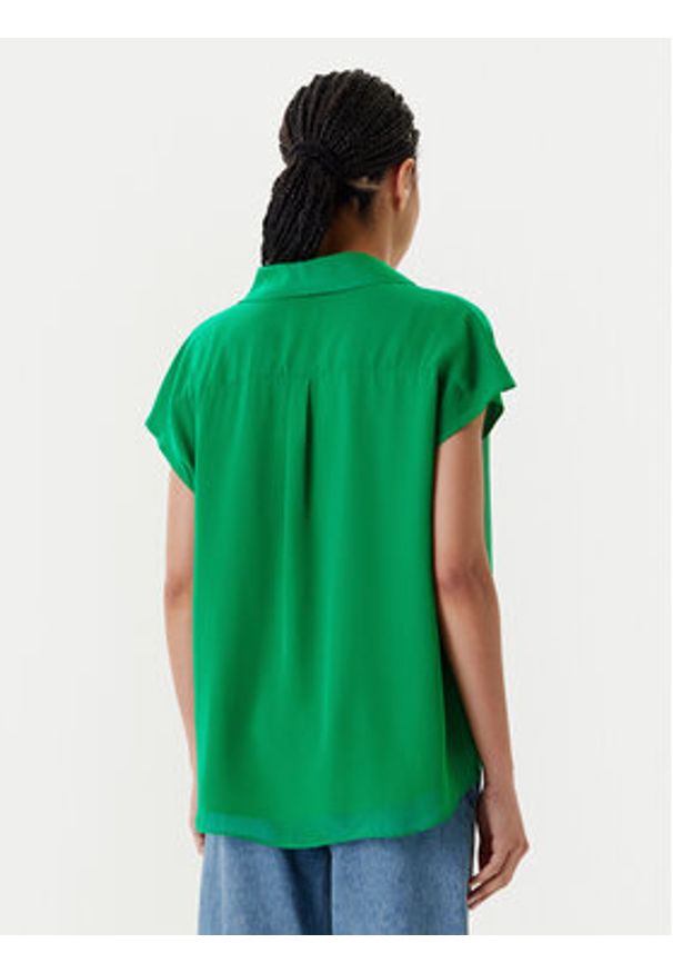 Calvin Klein Bluzka LV044C199G Zielony Regular Fit. Kolor: zielony. Materiał: syntetyk