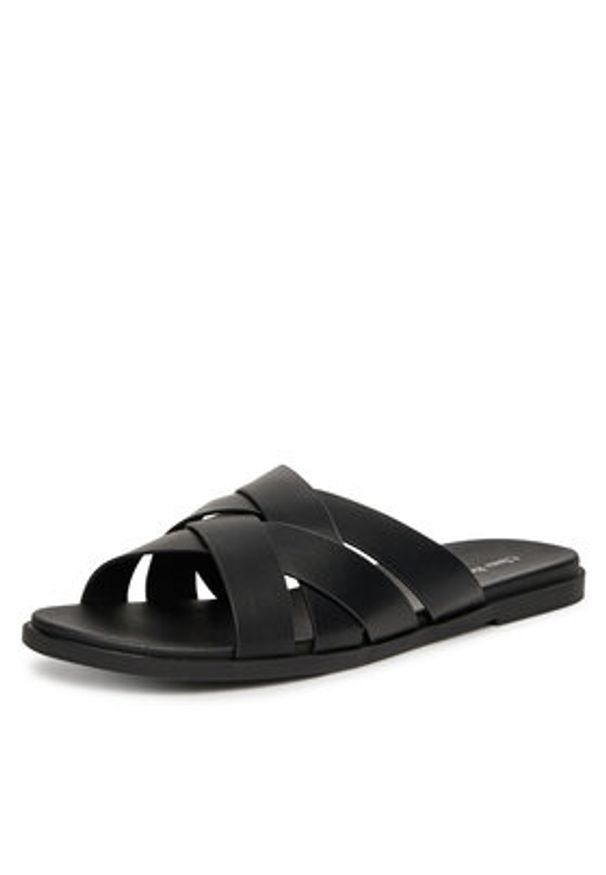 Clara Barson Klapki WS2520-03 Czarny. Kolor: czarny. Materiał: materiał, syntetyk