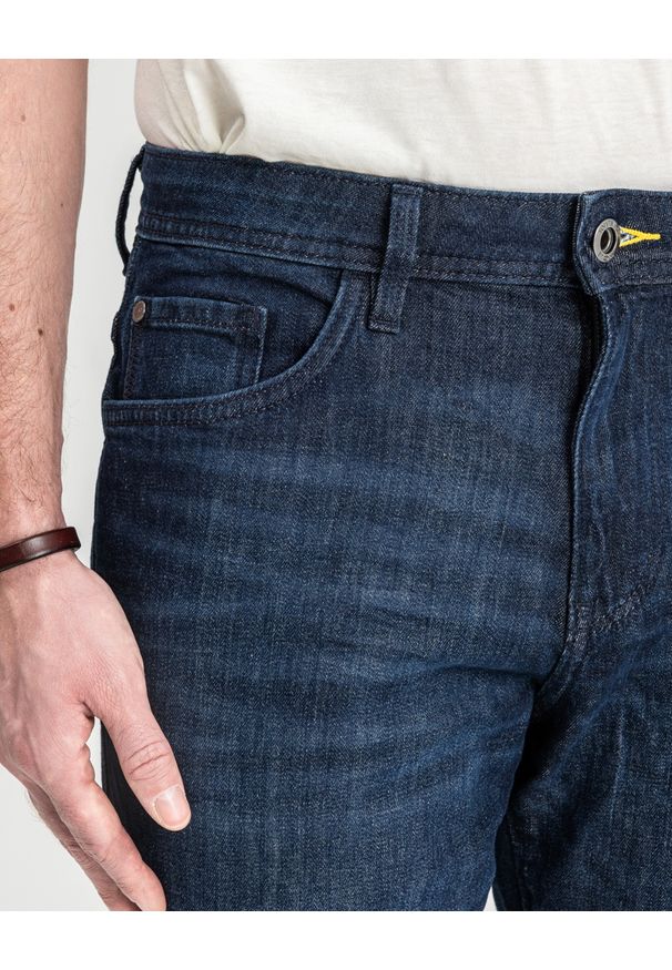 Męskie Spodnie Jeansowe Tom Tailor TTJOSH REGULAR Clean Rinsed Blue Denim 1048363 10115