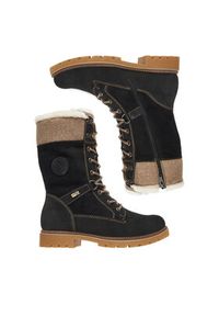 Remonte Trzewiki CEO-D8474-03 Czarny. Kolor: czarny. Materiał: skóra, nubuk #3