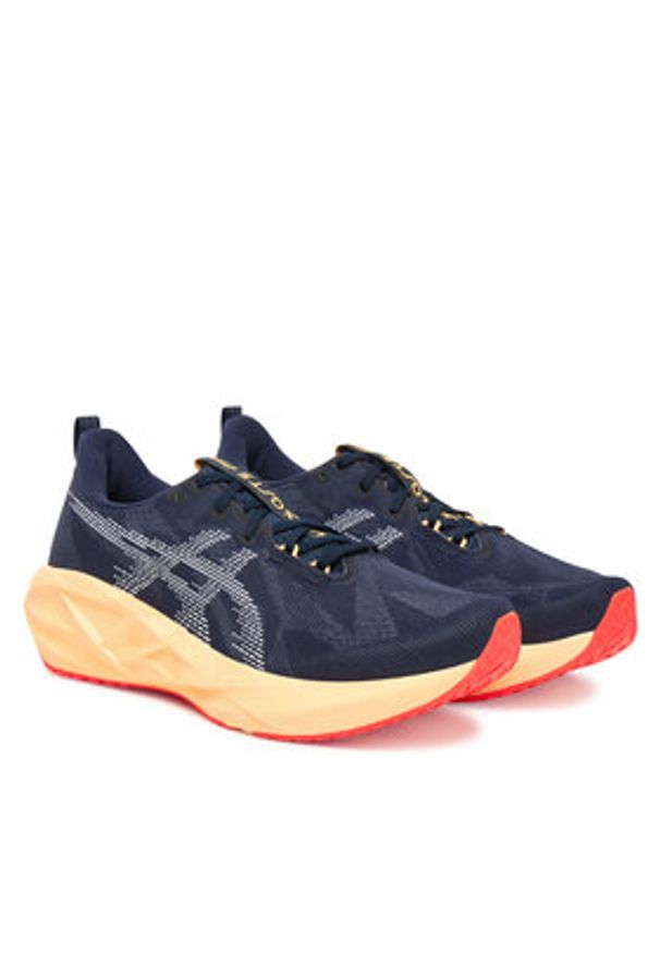Asics Buty do biegania Novablast 5 1011B974 Granatowy. Kolor: niebieski. Materiał: materiał, mesh